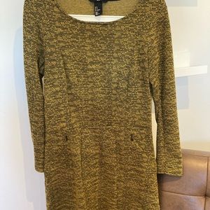 H&M yellow dress